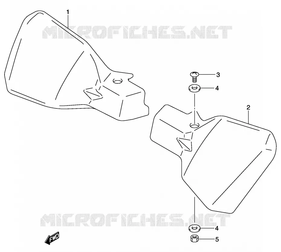 PROTEGES MAINS Suzuki MOTO 1000 V-STROM 2002  DL1000K2(E2)