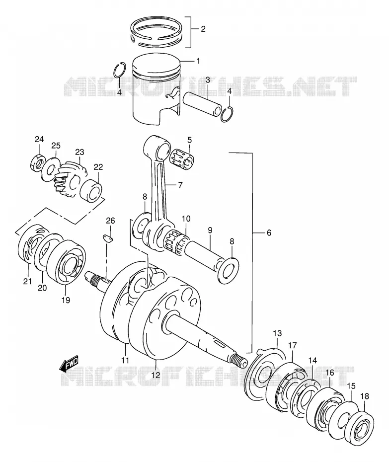 VILEBREQUIN Suzuki MOTO 120 BX 1995  BX120S(P97)