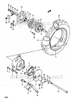 ROUE ARRIERE pour Suzuki Autres-modeles 50 1987