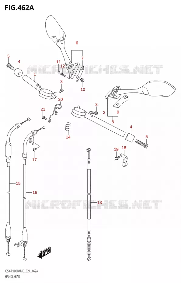 GUIDON Suzuki MOTO 1000 GSX-R 2020  GSX-R1000A M0 (E21)