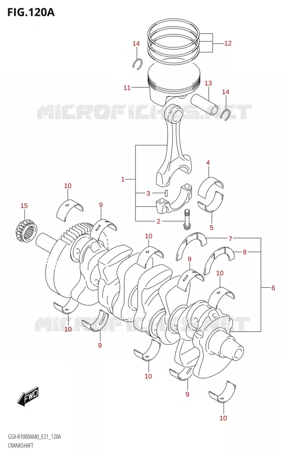 VILEBREQUIN Suzuki MOTO 1000 GSX-R 2020  GSX-R1000A M0 (E21)