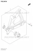 BRAS OSCILLANT ARRIERE pour Suzuki BURGMAN 400 2019