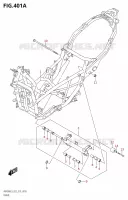 CADRE pour Suzuki BURGMAN 400 2019