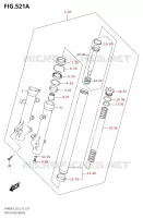 FOURCHE pour Suzuki BURGMAN 400 2019