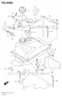 RESERVOIR D'ESSENCE pour Suzuki BURGMAN 400 2019