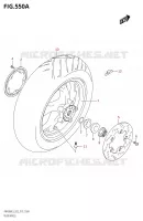 ROUE ARRIERE pour Suzuki BURGMAN 400 2019