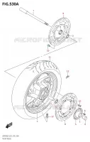 ROUE AVANT pour Suzuki BURGMAN 400 2019