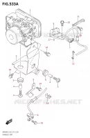 SYSTÈME ABS pour Suzuki BURGMAN 400 2019