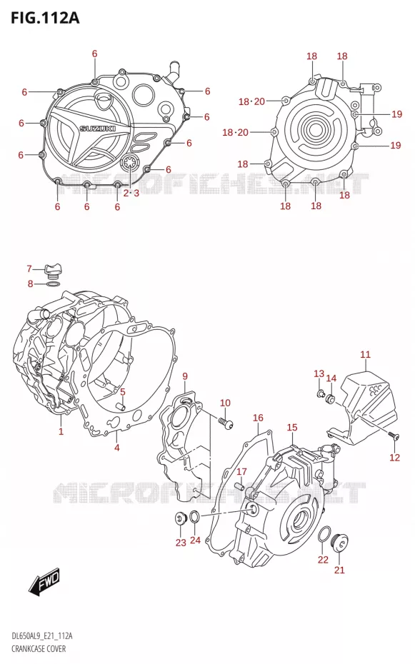 CARTER Suzuki MOTO 650 V-STROM 2019  DL650A L9 (E21)