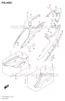 CARENAGES (GSX S1000FZA:L9:E21) pour Suzuki GSX-S 1000 2019
