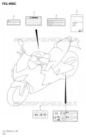LABEL (GSX S1000FZA:L9:E21) pour Suzuki GSX-S 1000 2019