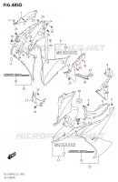 SIDE COWLING (GSX S1000FAUF:L9:E21) pour Suzuki GSX-S 1000 2019