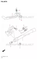 BEQUILLE pour Suzuki GSX-S 1000 2020