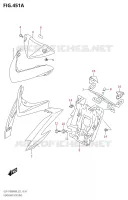 BOL DE PHARE (GSX S1000A,GSX S1000AUF) pour Suzuki GSX-S 1000 2020