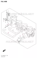 CORPS DE PAPILLON pour Suzuki GSX-S 1000 2020