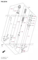 FOURCHE pour Suzuki GSX-S 1000 2020