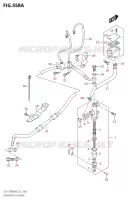 MAITRE CYLINDRE ARRIERE pour Suzuki GSX-S 1000 2020