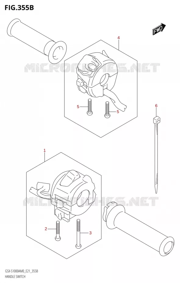 COMMODOS Suzuki MOTO 1000 GSX-S 2020  GSX-S1000A M0 / GSX-S1000ZA M0 (E21)