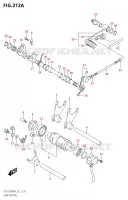 ENSEMBLE DE SELECTION DE VITESSES pour Suzuki GSX-S 750 2020