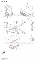 PARTIE ELECTRIQUE50WQZ) pour Suzuki GSX-S 750 2020