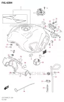 RESERVOIR D'ESSENCEZ,GSX S750UQZ,GSX S750WQZ) pour Suzuki GSX-S 750 2020