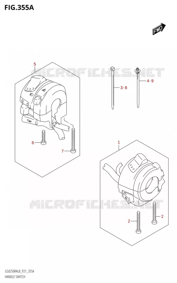 COMMODOS Suzuki MOTO 250 INAZUMA 2018  GW250RAZ L8 (P21)