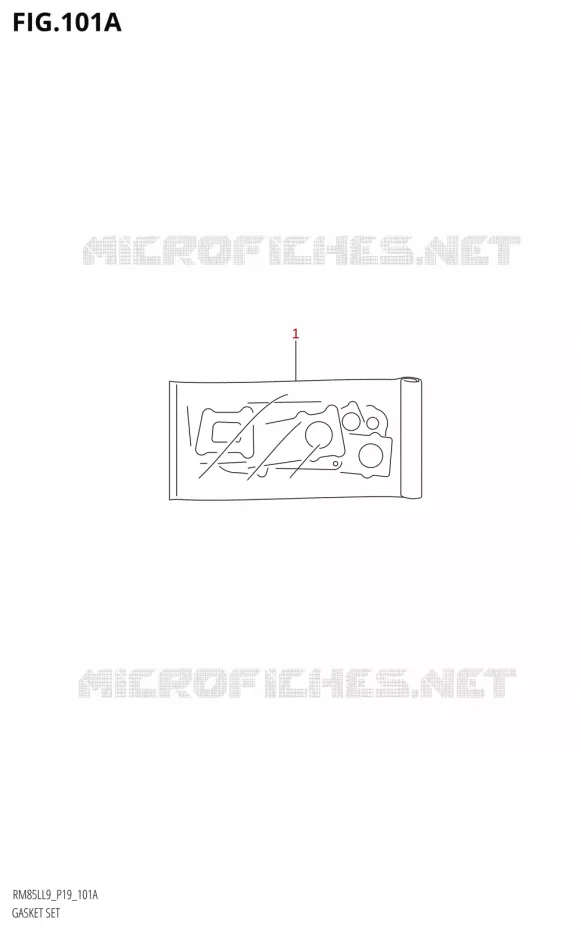 KIT JOINTS Suzuki MOTO 85 RM 2019  RM85L L9 (P19)