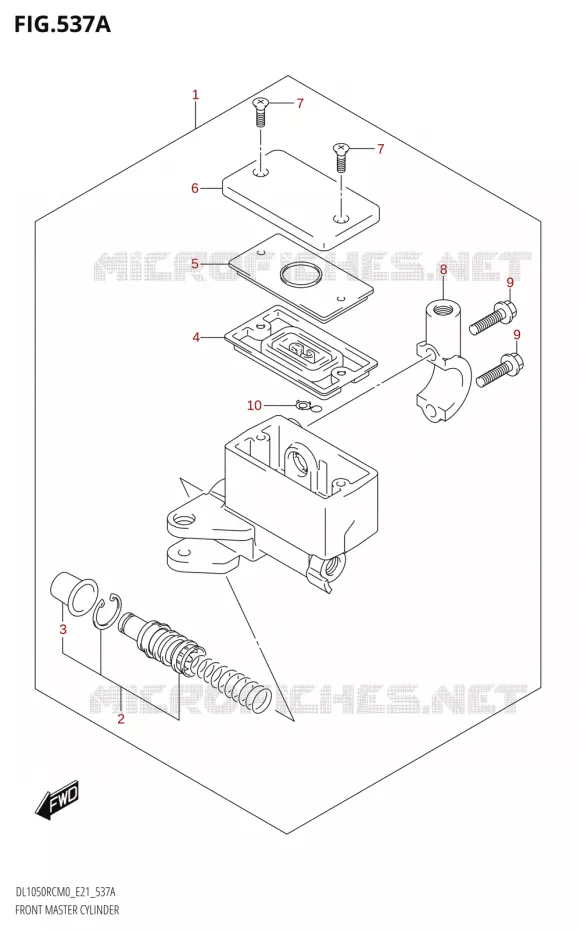 MAITRE CYLINDRE AVANT Suzuki MOTO 1050 V-STROM 2020  DL1050RQ M0 (E21)