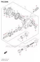 CARDAN   COUPLE CONIQUE pour Suzuki KINGQUAD 400 2020
