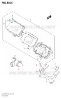 COMPTEUR (LT A400FZM0 P03) pour Suzuki KINGQUAD 400 2020