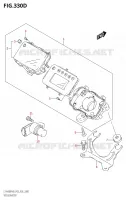 COMPTEUR (LT A400FZM0 P28) pour Suzuki KINGQUAD 400 2020