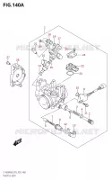 CORPS DE PAPILLON pour Suzuki KINGQUAD 400 2020