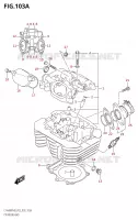 CULASSE pour Suzuki KINGQUAD 400 2020