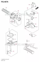 ENSEMBLE LEVIERS   POIGNEES pour Suzuki KINGQUAD 400 2020