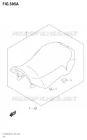 SELLE pour Suzuki KINGQUAD 400 2020