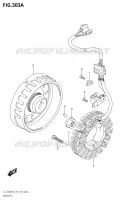 ALLUMAGE ROTOR   STATOR pour Suzuki KINGQUAD 750 2018