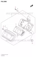 COMPTEURER (LT A750XPB:L8:P28) pour Suzuki KINGQUAD 750 2018