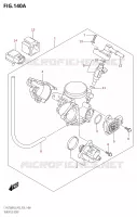 CORPS DE PAPILLON pour Suzuki KINGQUAD 750 2018