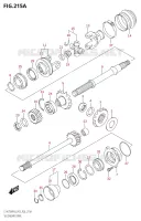 COUPLE CONIQUE pour Suzuki KINGQUAD 750 2018