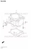 CYLINDRE pour Suzuki KINGQUAD 750 2018