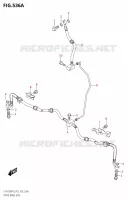 DURITE DE FREIN AVANT pour Suzuki KINGQUAD 750 2018