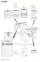 ETIQUETTEA750XPB:L8:P33) pour Suzuki KINGQUAD 750 2018