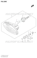 FEU ARRIERETION LAMP (LT A750XP:L8:P33) pour Suzuki KINGQUAD 750 2018