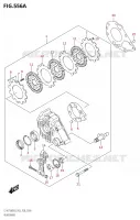 FREIN ARRIERE pour Suzuki KINGQUAD 750 2018
