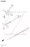 PEDALE DE FREIN pour Suzuki KINGQUAD 750 2018