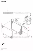 RADIATEURLT A750XPB:L8:P28) pour Suzuki KINGQUAD 750 2018