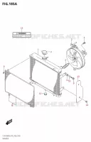 RADIATEURLT A750XP:L8:P03) pour Suzuki KINGQUAD 750 2018