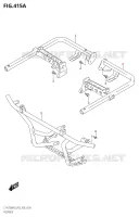 REPOSE PIEDS pour Suzuki KINGQUAD 750 2018
