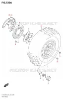 ROUE AVANT pour Suzuki KINGQUAD 750 2018