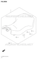 SELLE pour Suzuki KINGQUAD 750 2018